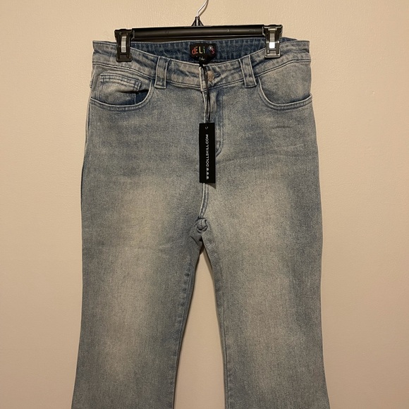 Delia’s by Dolls Kill Flare Jeans - Picture 4 of 6